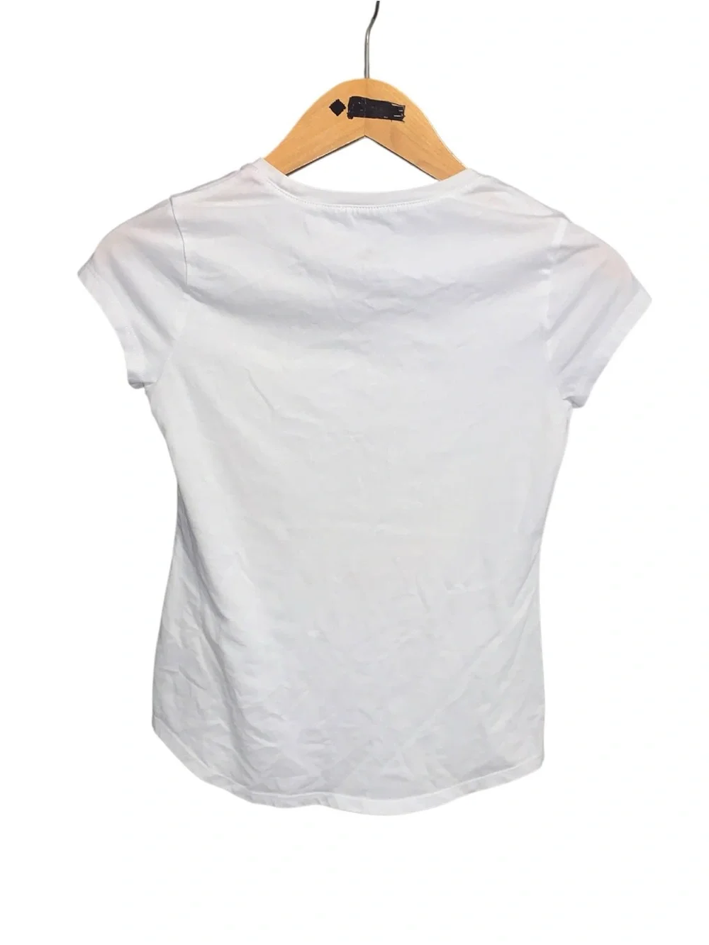 Justice White Girls' Rainbow 'Positivity' Graphic Tee Shirt Short Sleeve